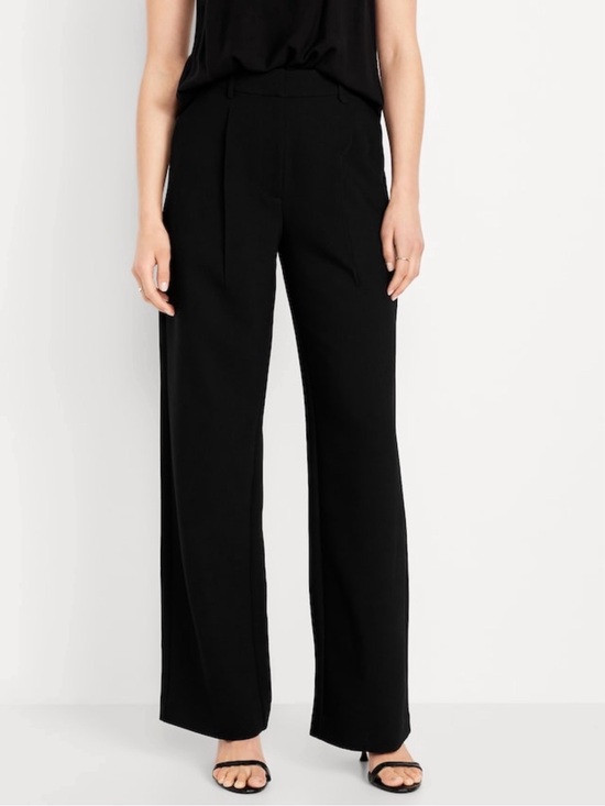 Old Navy Pants - NEVER WORN Old Navy Extra High-Waisted Taylor Wide Leg Trouser Pants Medium